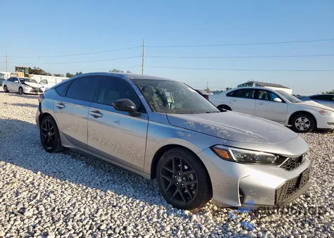 2025 Honda Civic Sport из США, поврежденный, VIN 19XFL2H85SE020620